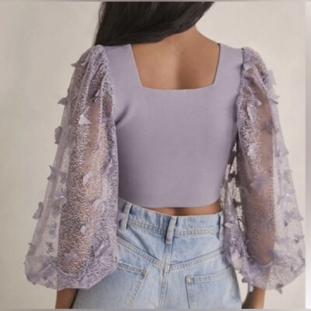 Free people Flutter By Crop top